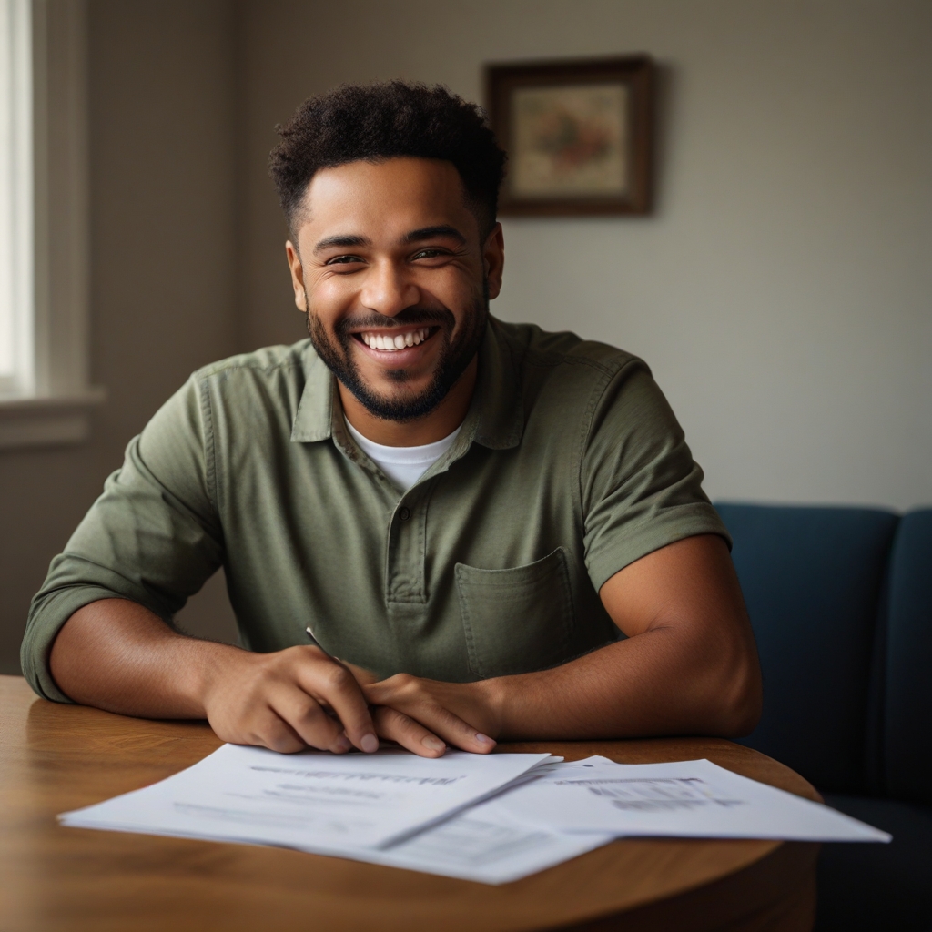 Detailed chart showing credit score ranges and their impact on applicant assessment