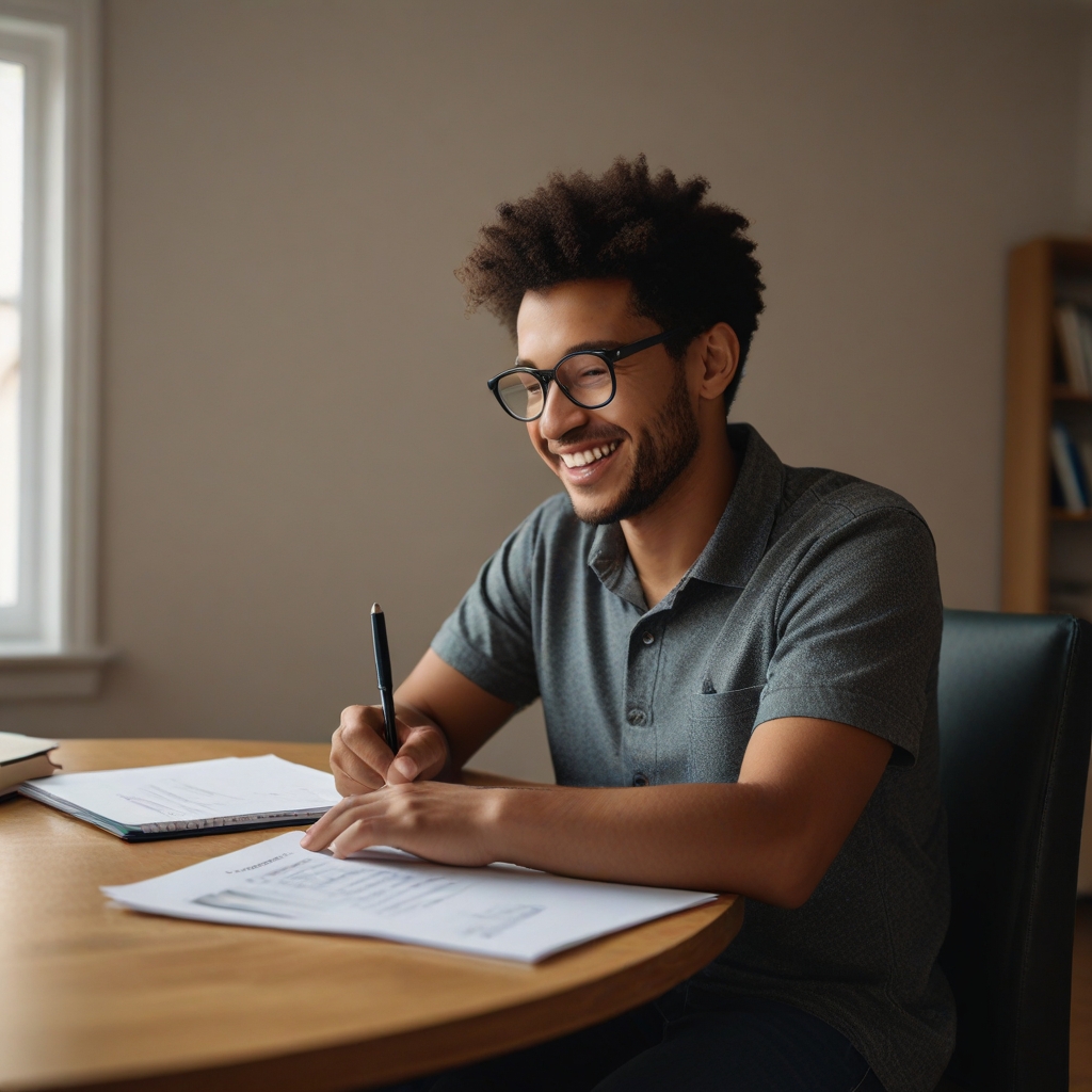 Digital lease signing process demonstrating electronic signature capabilities