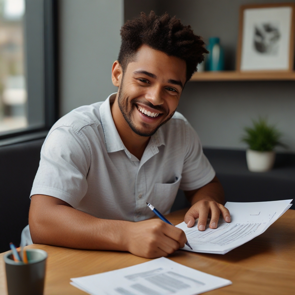 Real-time tenant screening process showing occupancy rate analysis