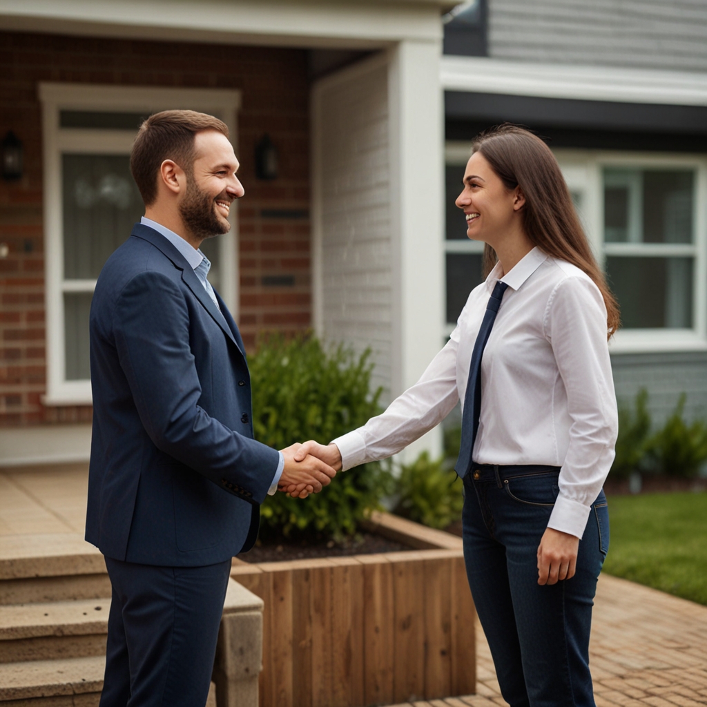 Professional property manager conducting thorough tenant application review