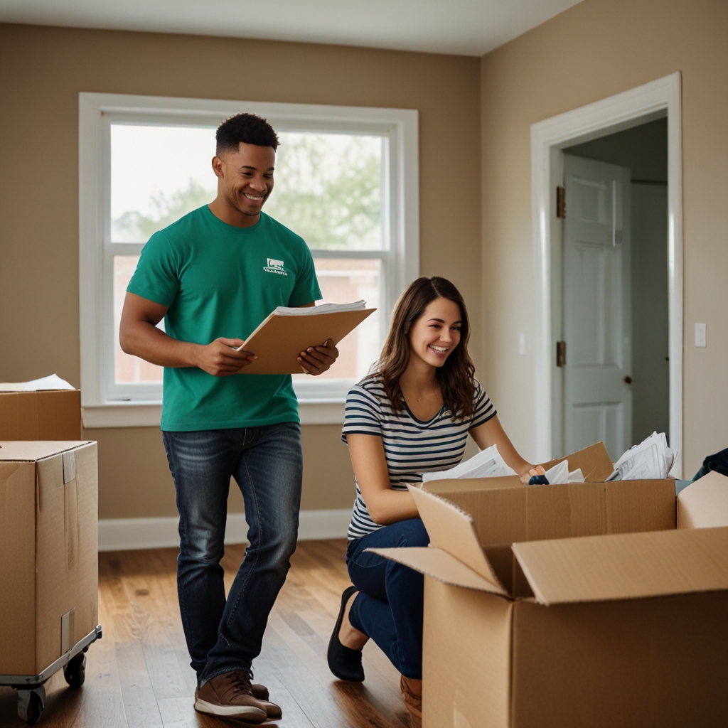 Professional property management inspection of sturdy rental property
