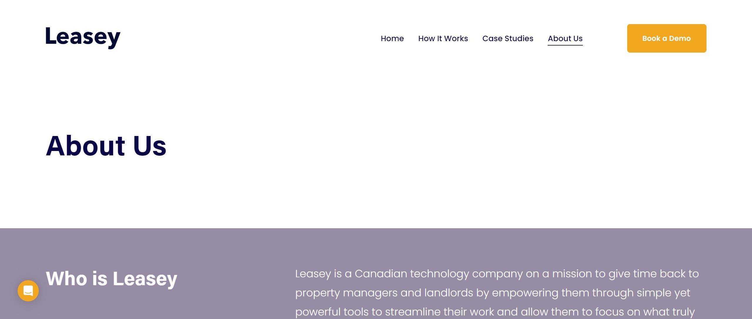 Screenshot of user-friendly property management software interface displaying dashboard features.